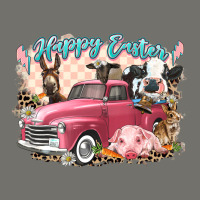 Happy Easter Truck With Easter Farm Animals Premium Hoodie | Teevron