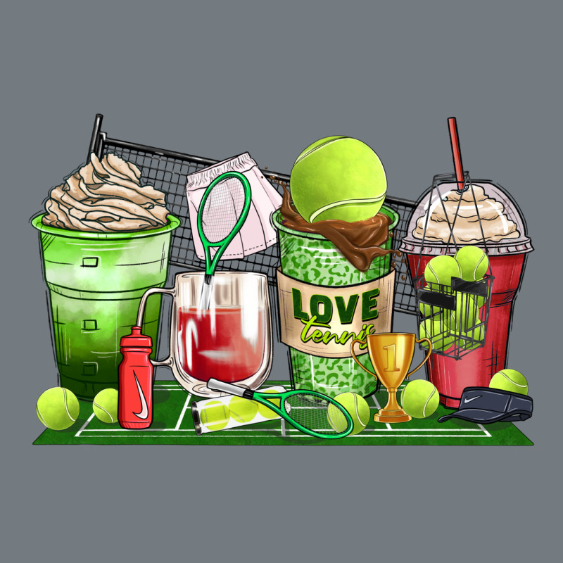 Tennis Coffee Cups Heavyweight Sweatshirt by Zillion Design Studio | Teevron