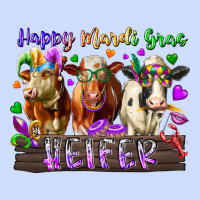 Happy Mardi Gras Heifer Urban Heavy Tee | Teevron