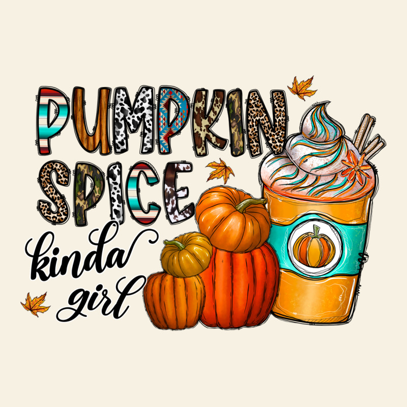 Pumpkin Spice Kinda Girl Vintage Tee by CowhideDigitalArt | Teevron