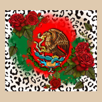 Mexican Flag And Roses Heavyweight Sweatshirt | Teevron