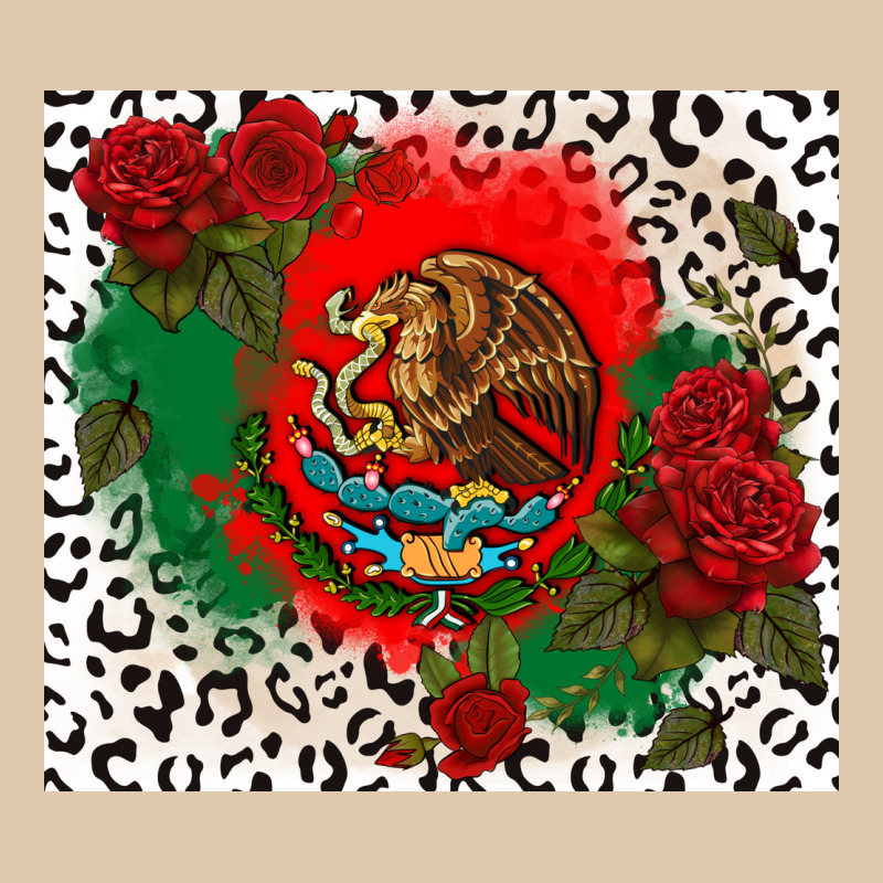 Mexican Flag And Roses Heavyweight Sweatshirt by CTS Tumbler Store | Teevron