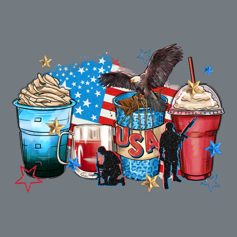 Usa Coffee Cups Heavyweight Sweatshirt by Zillion Design Studio | Teevron