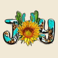 Joy With Sunflower And Cactus Ado Ladies Tee | Teevron