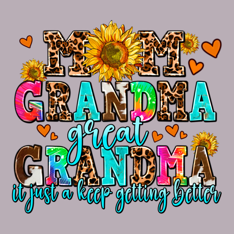 Mom Grandma Great Grandma Its Just A Keep Getting Vintage Tee by AdoDesignShop | Teevron