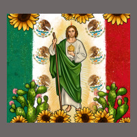 San Judas With Mexican Flag Classic Tee | Teevron