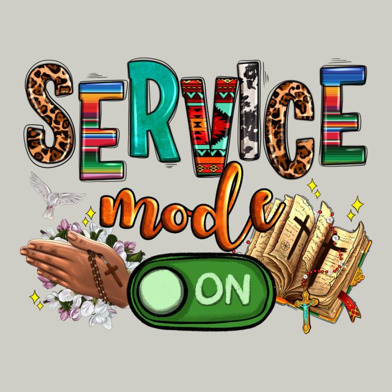 Service Mode On Woman Version Heavyweight Hoodie by NancyCooperArtShop | Teevron