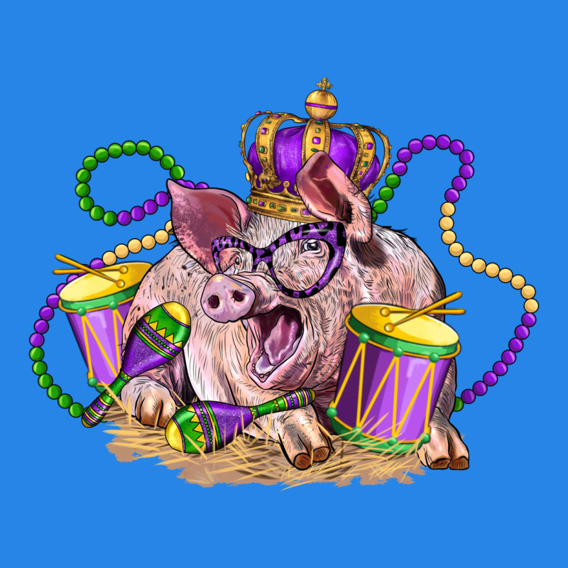 Mardi Gras Pig Premium Hoodie by LillyAllenDesigns | Teevron