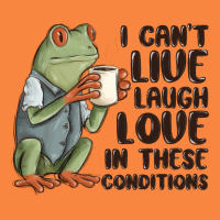 I Cant Live Laugh Love In These Conditions Premium Sweatshirt | Teevron