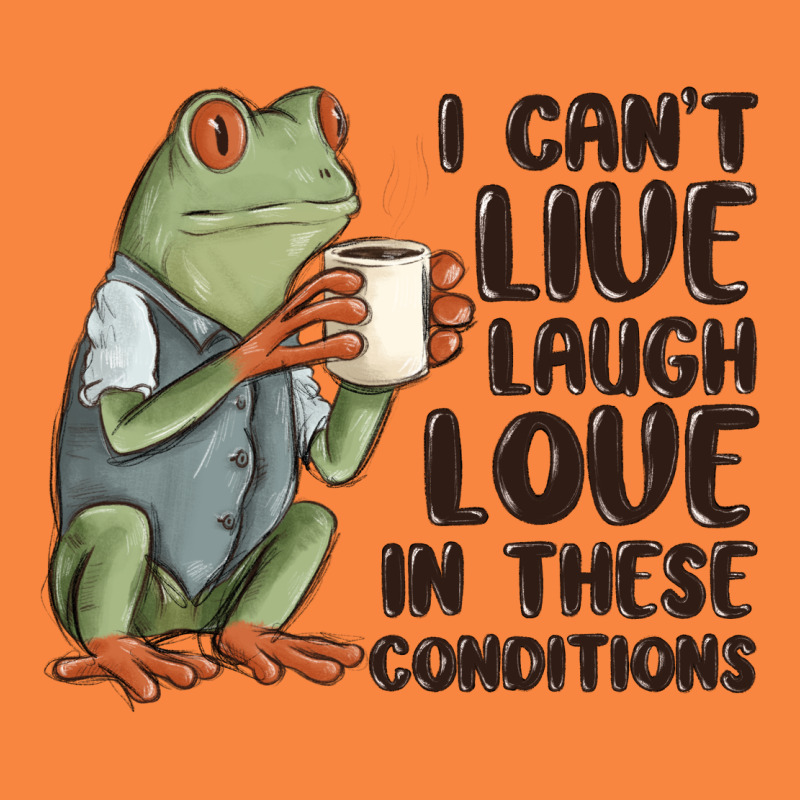 I Cant Live Laugh Love In These Conditions Premium Sweatshirt by MaliasSmallBusiness | Teevron