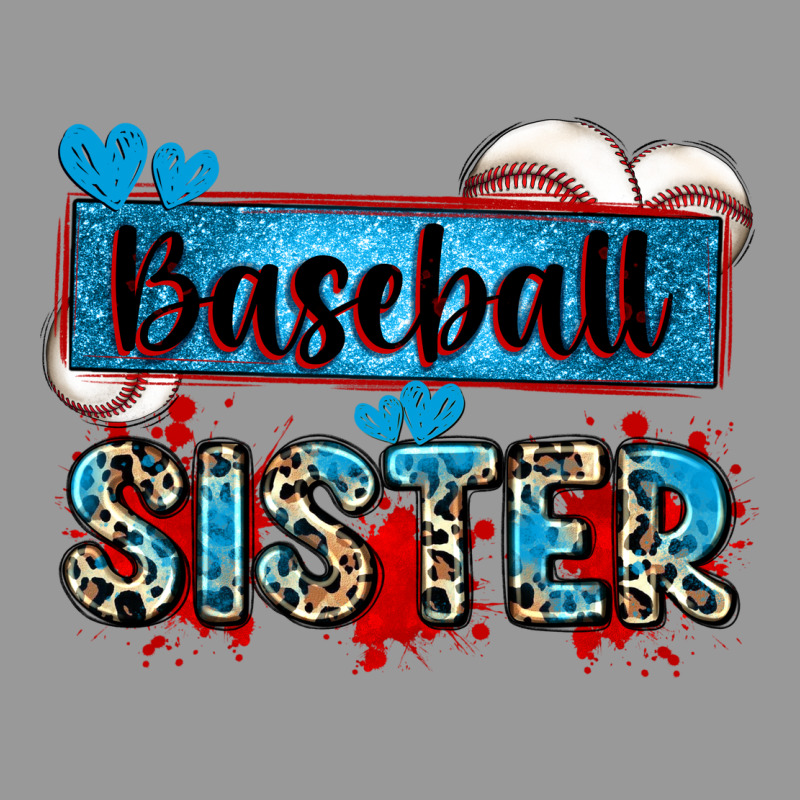Baseball Sister With Leopard Vintage Hoodie by Zillion Design Studio | Teevron