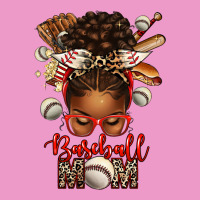 Baseball Mom Afro Messy Bun Urban Hoodie | Teevron