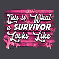 This Is What A Survivor Looks Like Breast Cancer Heavyweight Hoodie | Teevron