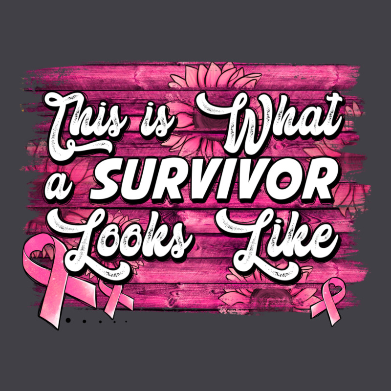 This Is What A Survivor Looks Like Breast Cancer Heavyweight Hoodie by NancyCooperArtShop | Teevron