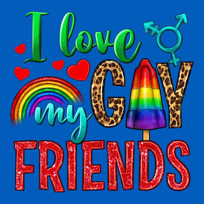 I Love My Gay Friends Urban Hoodie by NancyCooperArtShop | Teevron
