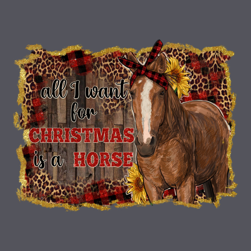 All I Want For Christmas Is A Horse Vintage Hoodie by RanaPortraitStore | Teevron