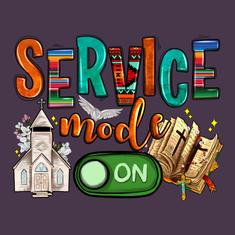 Service Mode On Heavyweight Hoodie by NancyCooperArtShop | Teevron