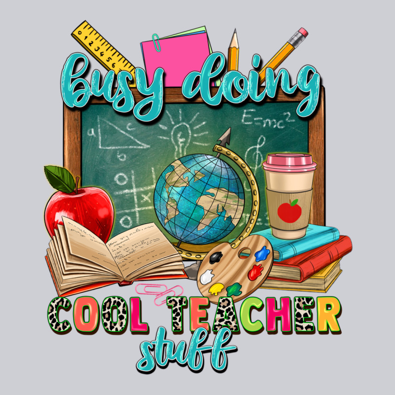 Busy Doing Cool Teacher Stuff Heavyweight Sweatshirt by Zillion Design Studio | Teevron