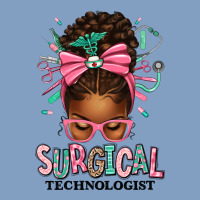 Surgical Technologist Afro Messy Bun Urban Hoodie | Teevron