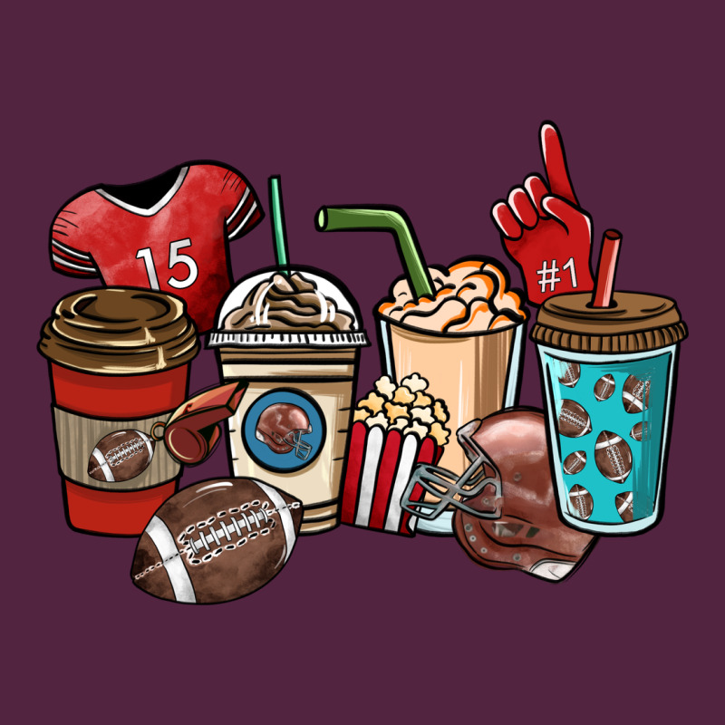 Football Coffee Cups Urban Hoodie by NancyCooperArtShop | Teevron