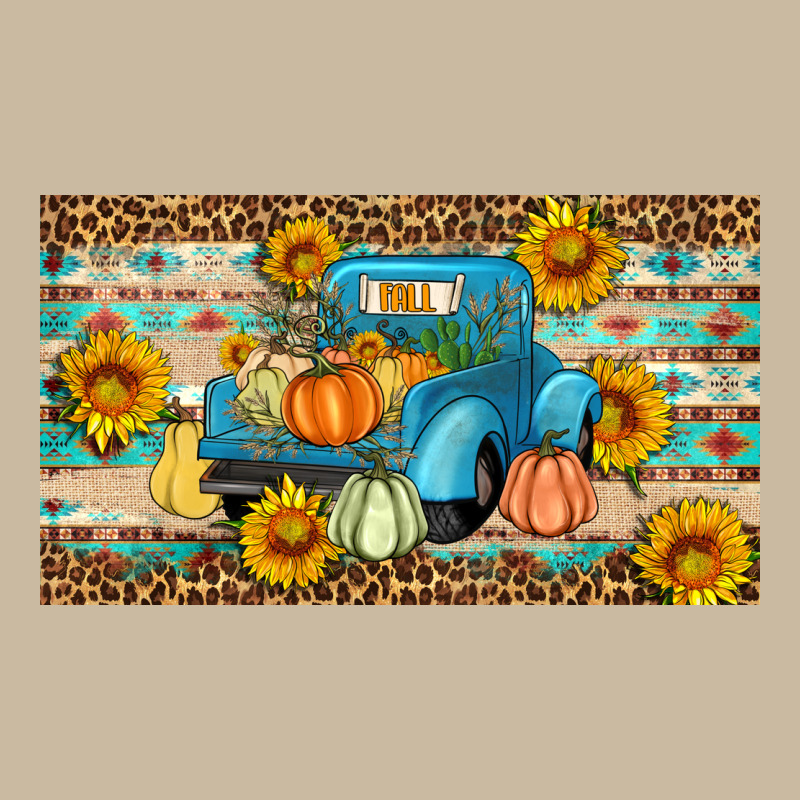 Fall Truck Sunflowers Long Sleeve Tee by Artiststas | Teevron