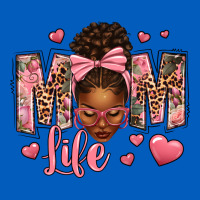 Afro Messy Bun Mom Life Urban Hoodie | Teevron