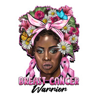 Breast Cancer Warrior Black Woman Premium Tee | Teevron