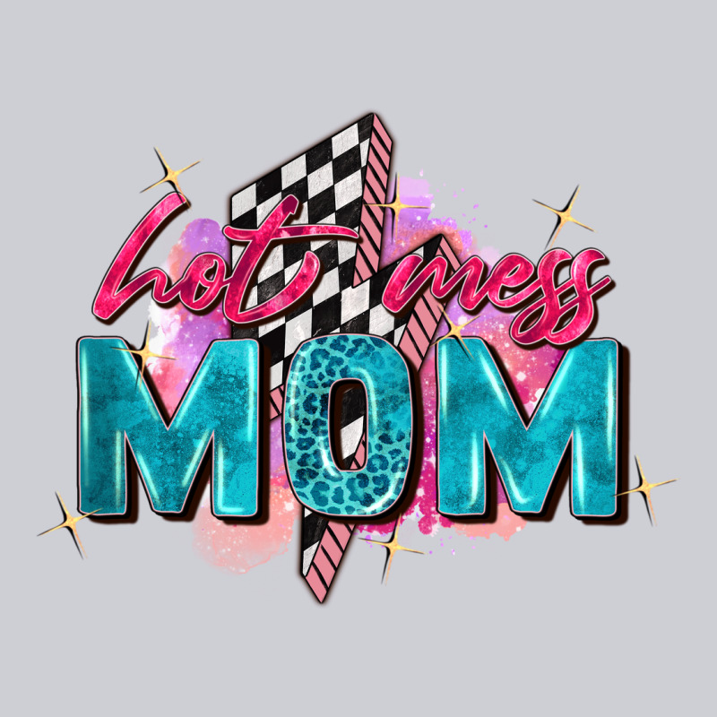 Hot Mess Mom Heavyweight Sweatshirt by Zillion Design Studio | Teevron