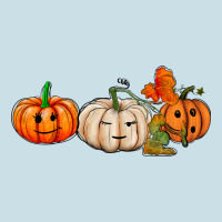 Pumpkins Face Ladies Tee | Teevron