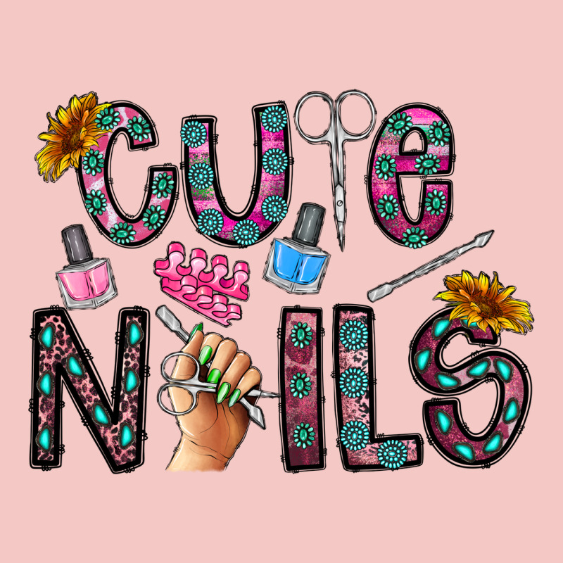 Cute Nails Urban Heavy Tee by CowhideDigitalArt | Teevron