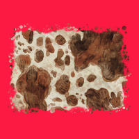 Cowhide Background Zipper Hoodie | Teevron