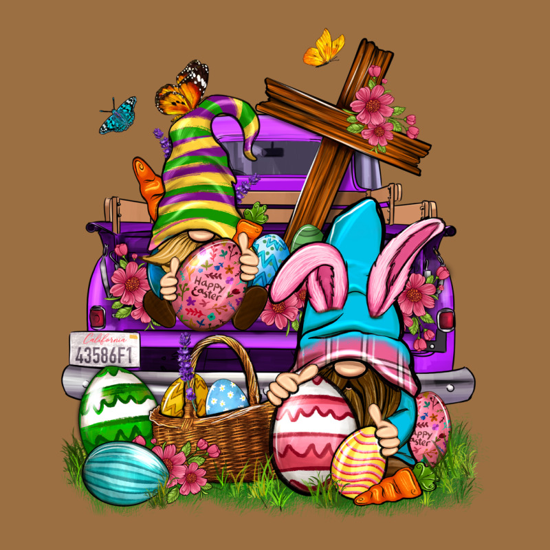 Easter Gnomies Truck Easter Day Vintage Tee by Neo Western | Teevron