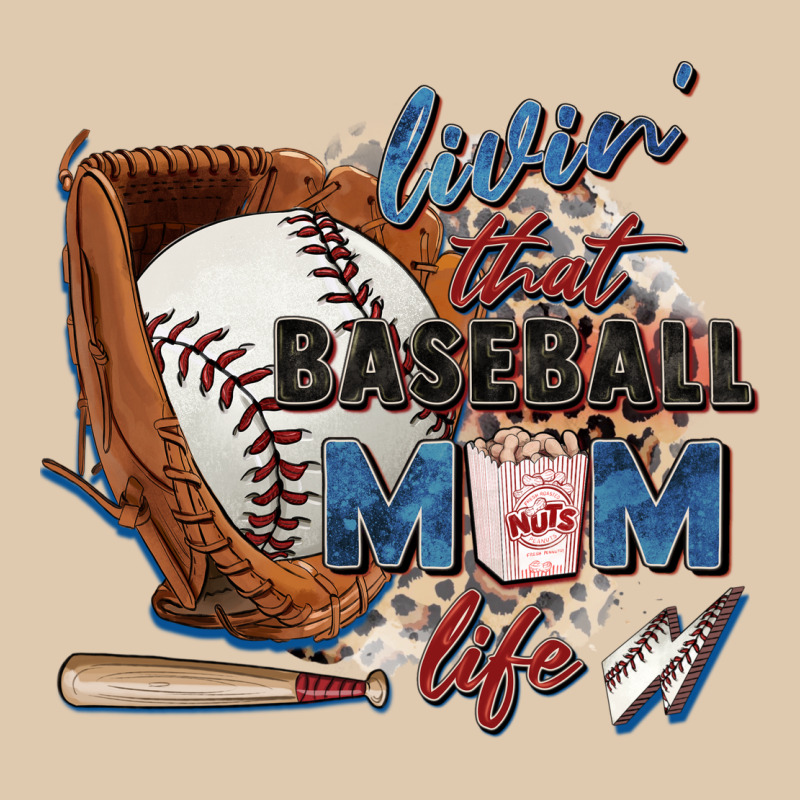 Livin' That Baseball Mom Life Heavyweight Sweatshirt by Zillion Design Studio | Teevron
