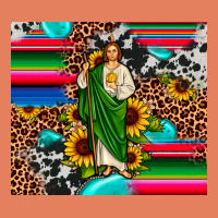 San Judas Leopard Cowhide Gemstone Classic Tee | Teevron