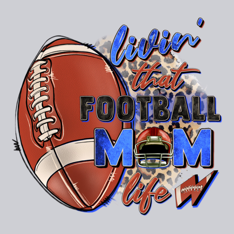 Livin' That Football Mom Life Heavyweight Sweatshirt by Zillion Design Studio | Teevron