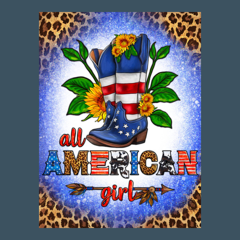 All American Girl Air Freshener Urban Heavy Tee by HRA Design Shop | Teevron