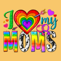 I Love My Moms Vintage Hoodie | Teevron