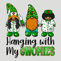 Hanging With My Gnomies African American Nurse Gnomies Zipper Hoodie | Teevron
