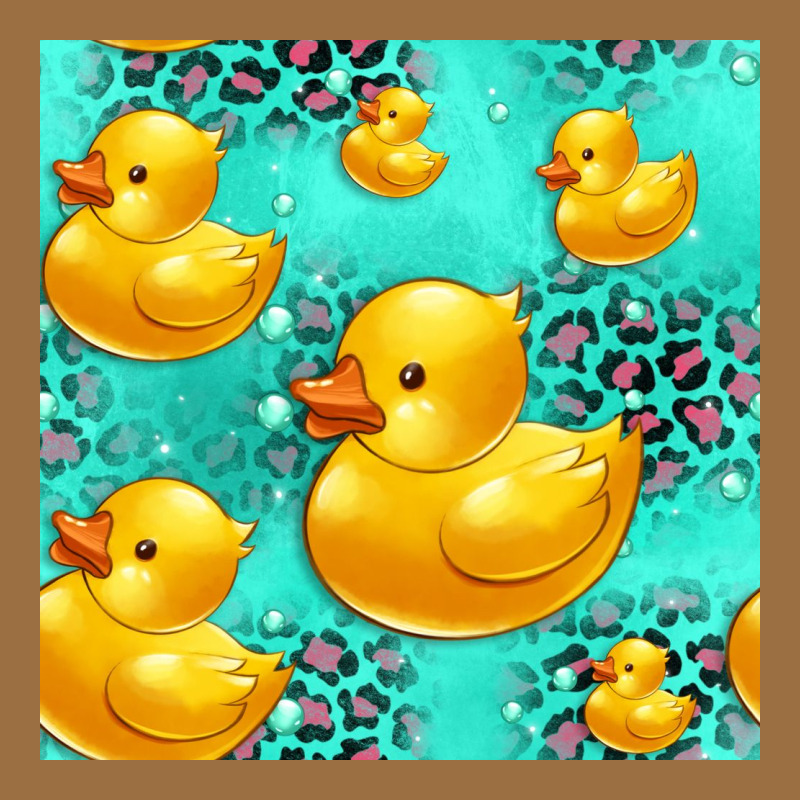 Rubber Duck Seamless Pattern Vintage Tee by HRA Design Shop | Teevron
