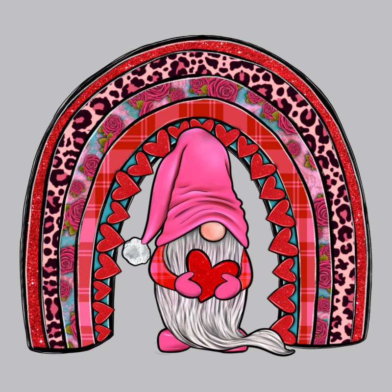 Valentines Gnomies Rainbow Long Sleeve Tee by JahusDesignShop | Teevron