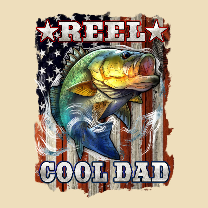 Reel Cool Dad Bass 4th Of July Premium Hoodie by LillyAllenDesigns | Teevron