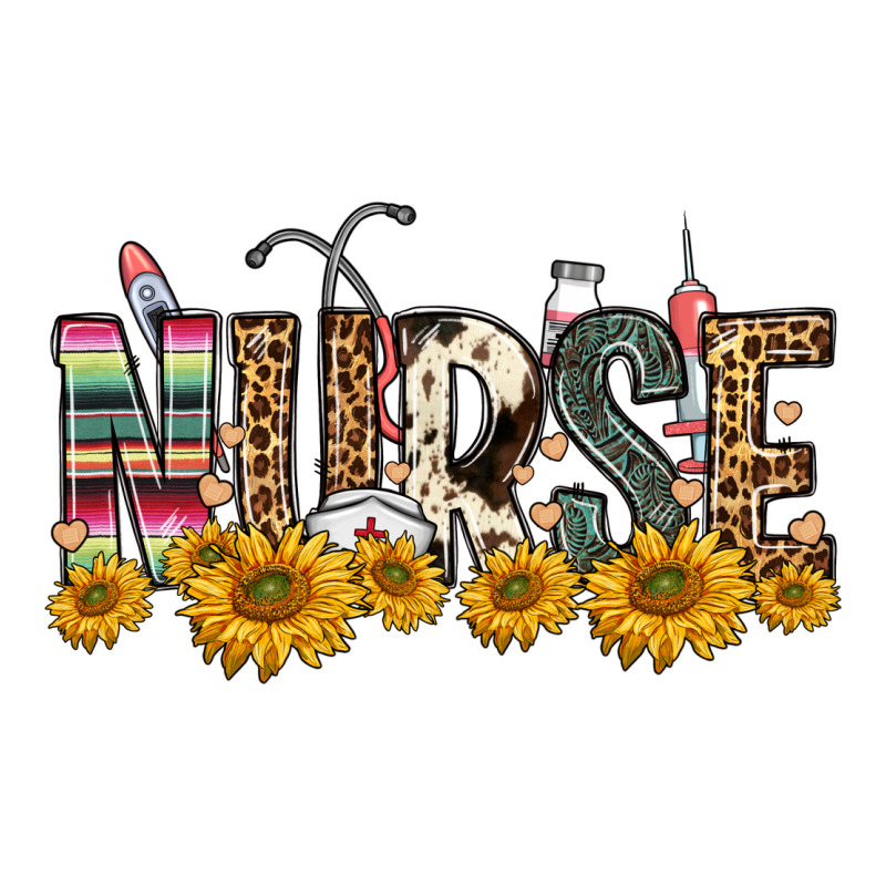 Nurse Sunflower Urban Heavy Tee by FaDigitalArtStudio | Teevron