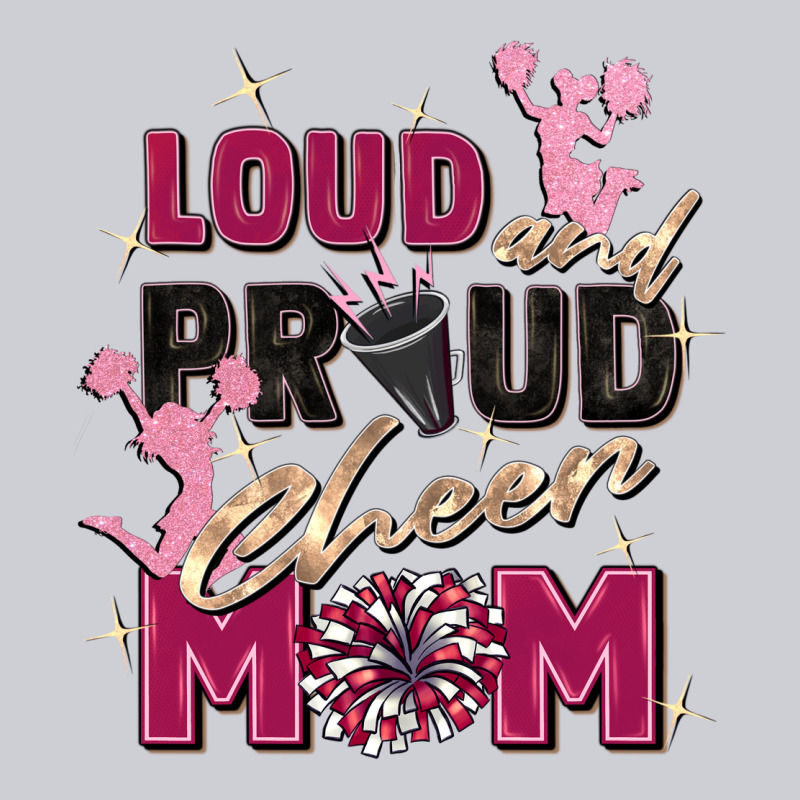 Loud And Proud Cheer Mom Heavyweight Sweatshirt by Zillion Design Studio | Teevron