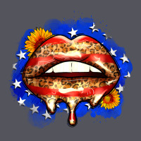 Leopard American Flag Lips Vintage Hoodie | Teevron