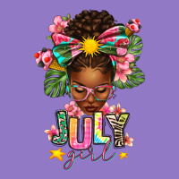 July Girl Afro Woman Summer Urban Hoodie | Teevron