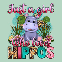 Just A Girl Who Loves Hippos Classic Tee | Teevron