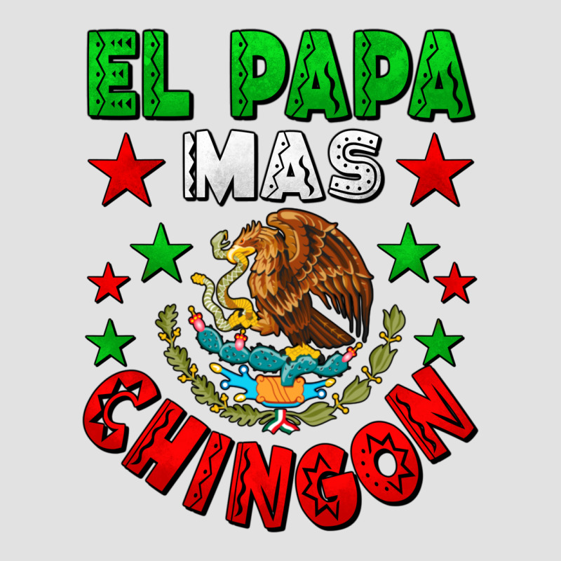 El Papa Mas Chingon Mexican Flag Premium Hoodie by LillyAllenDesigns | Teevron