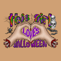 This Girl Loves Halloween Vintage Tee | Teevron