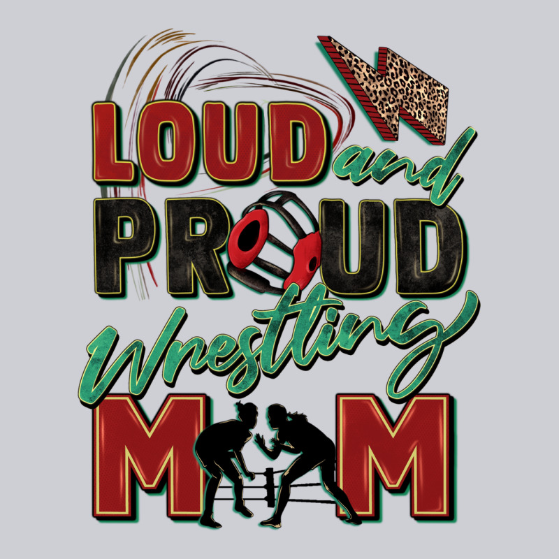 Loud And Proud Wrestling Mom Heavyweight Sweatshirt by Zillion Design Studio | Teevron
