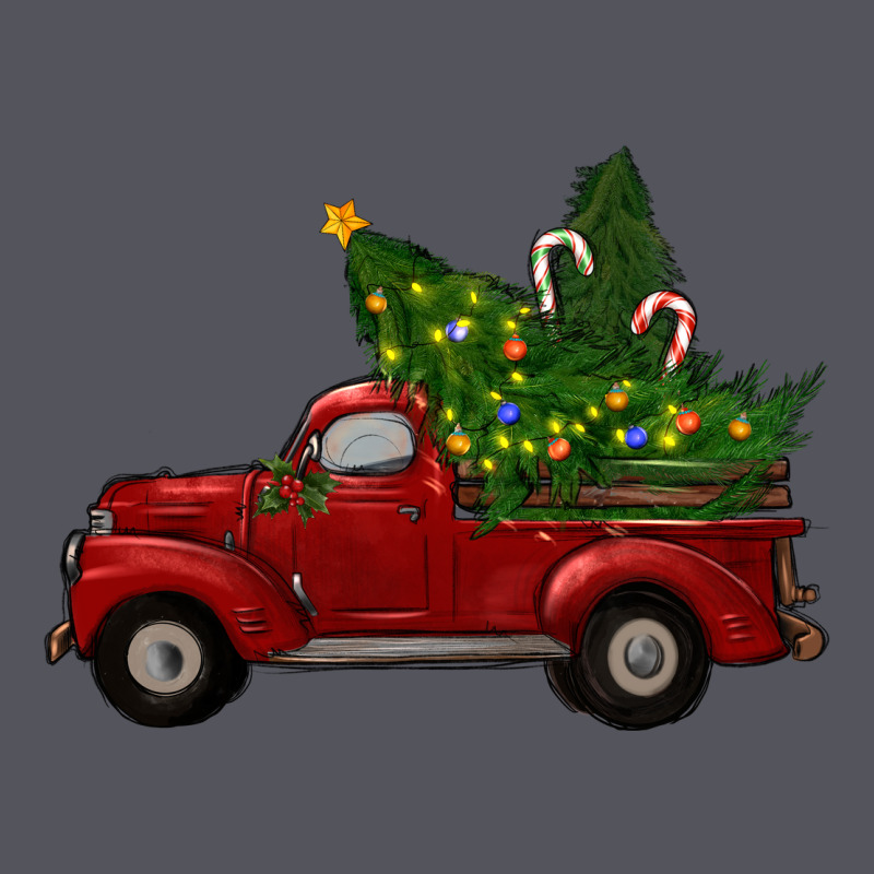 Christmas Trees With Truck Vintage Hoodie by RanaPortraitStore | Teevron
